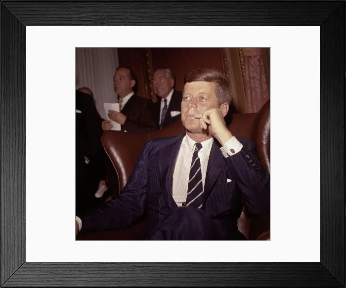 Framed Print : John F. Kennedy Framed Print : John F. Kennedy