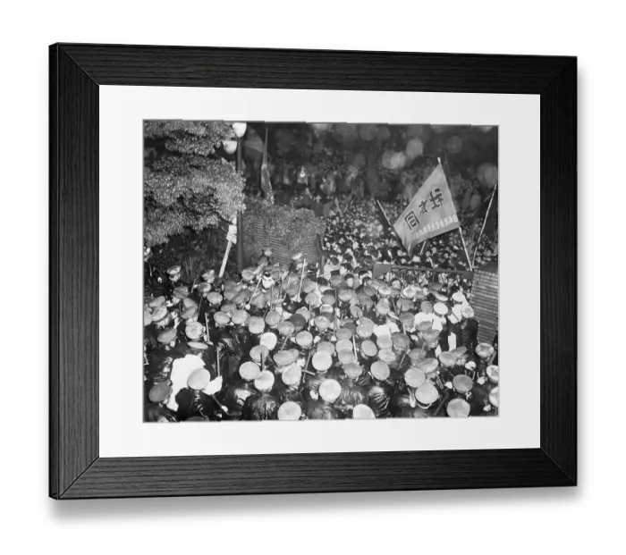 Framed Print : Police And Students Clash in Tokyo Framed Print : Police And Students Clash in Tokyo