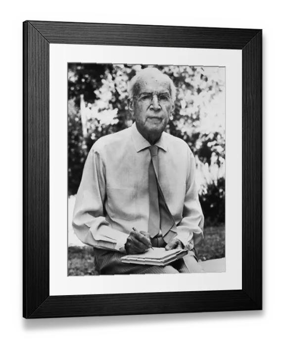 Framed Print : Author Upton Sinclair Framed Print : Author Upton Sinclair