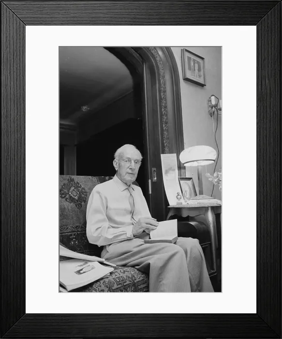 Framed Print : Author and Socialist Upton Sinclair Framed Print : Author and Socialist Upton Sinclair