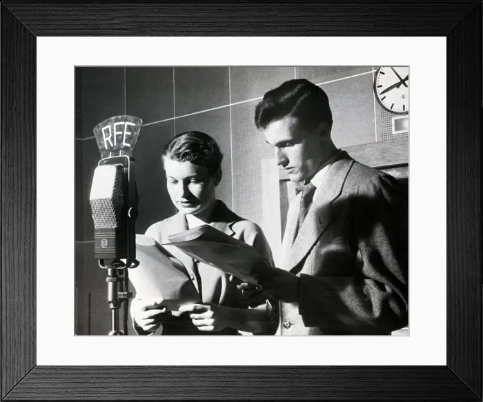 Framed Print : Tenth Anniversary for Radio Free Europe