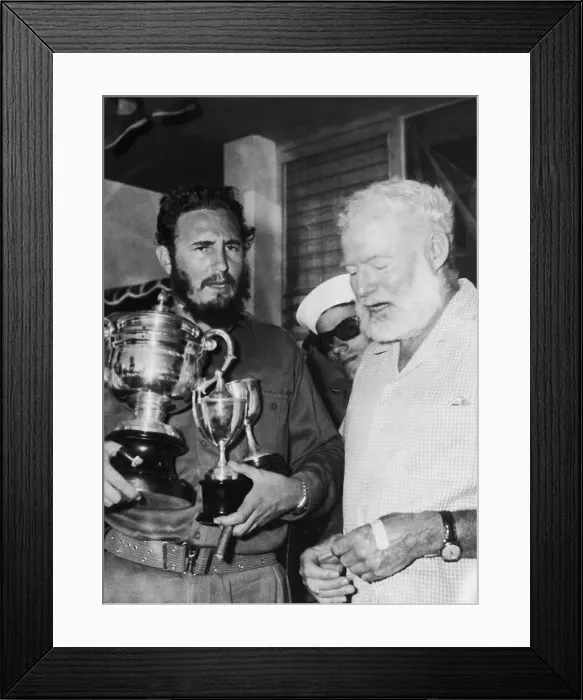 Framed Print : Fidel Castro Winning Fishing Tournament Framed Print : Fidel Castro Winning Fishing Tournament