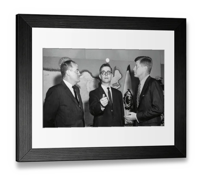 Framed Print : Coin Toss Before Presidential Debate Framed Print : Coin Toss Before Presidential Debate