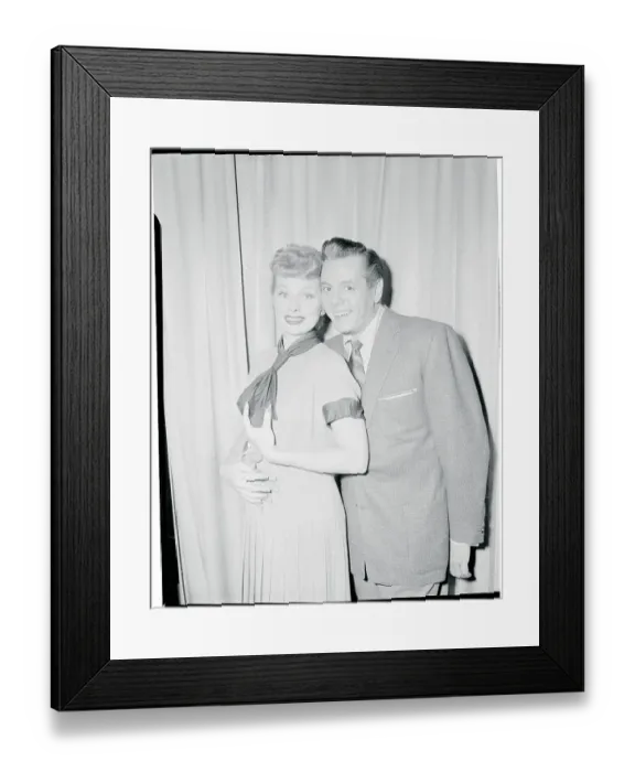 Framed Print : Portrait of Lucille Ball and Desi Arnaz Framed Print : Portrait of Lucille Ball and Desi Arnaz