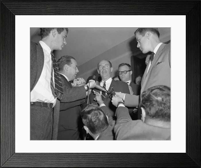 Framed Print : Adlai Stevenson Framed Print : Adlai Stevenson