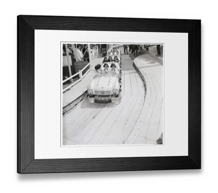 Framed Print : Triplet Day At Amusement Park Framed Print : Triplet Day At Amusement Park