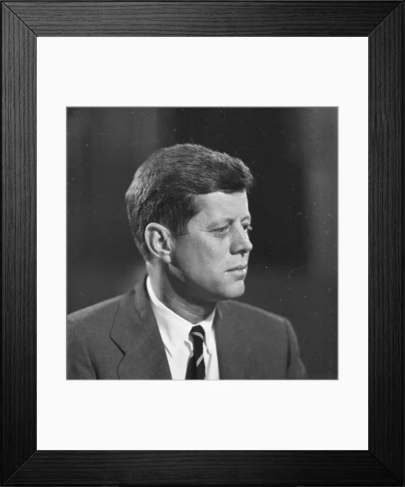 Framed Print : John F. Kennedy Framed Print : John F. Kennedy