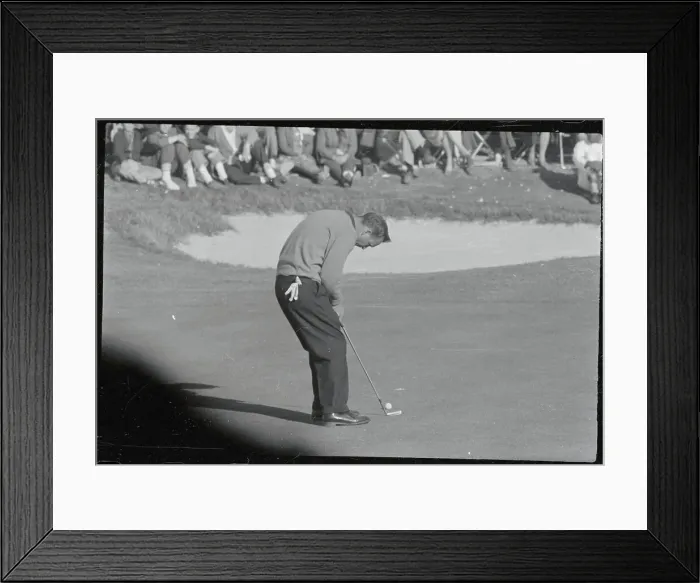 Framed Print : Arnold Palmer Playing Golf Framed Print : Arnold Palmer Playing Golf