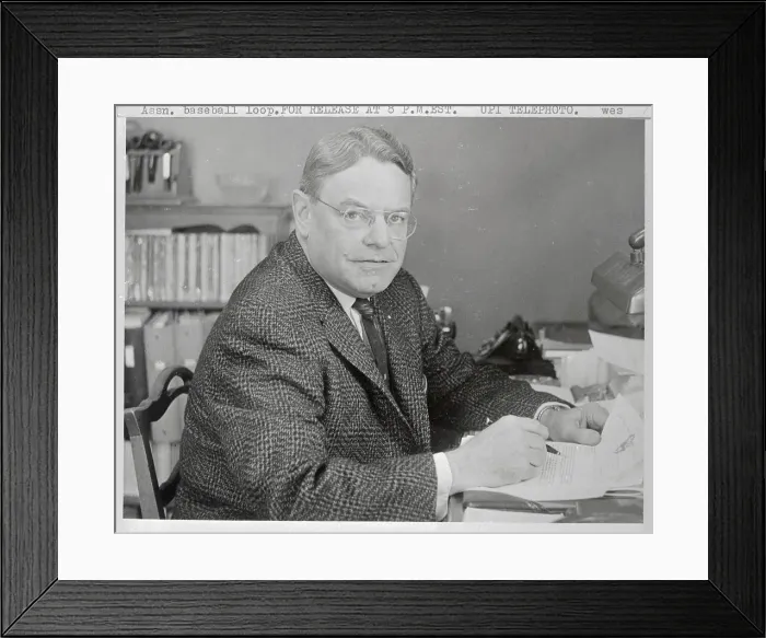 Framed Print : Portrait of Hal Totten Framed Print : Portrait of Hal Totten