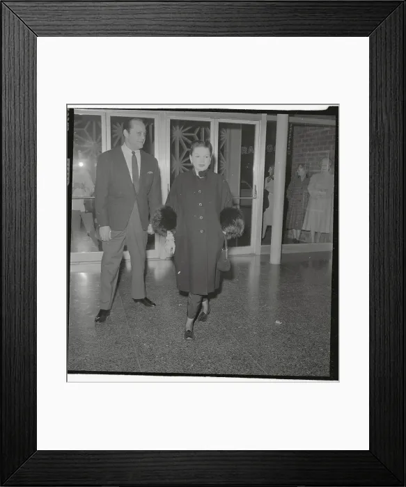 Framed Print : Judy Garland with Sid Luft Framed Print : Judy Garland with Sid Luft