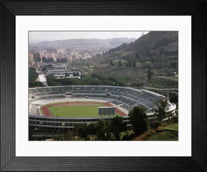 Framed Print : Aerial View Of Olympic Stadium Framed Print : Aerial View Of Olympic Stadium