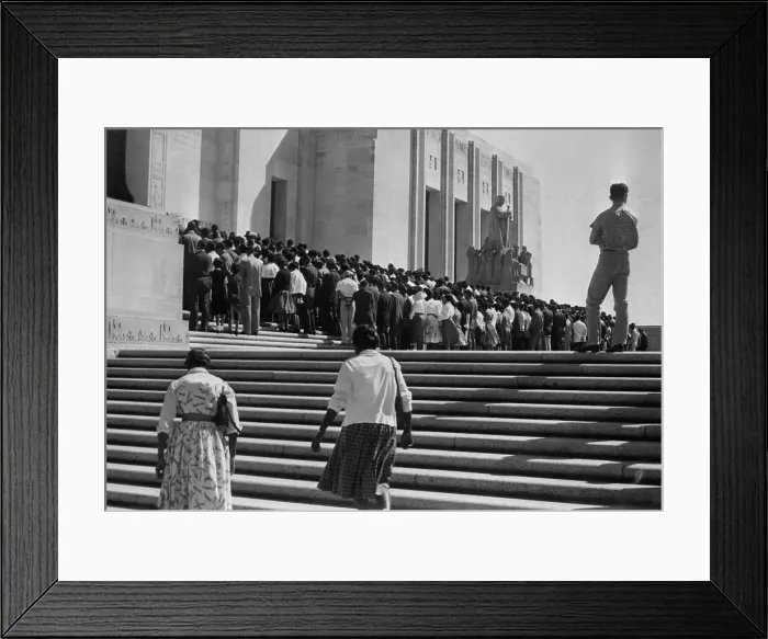 Framed Print : Protest Against Segregation Framed Print : Protest Against Segregation