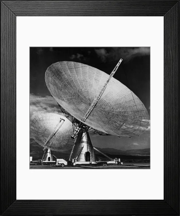 Framed Print : Radio Telescopes for Jupiter Research Framed Print : Radio Telescopes for Jupiter Research