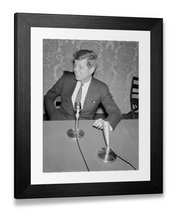 Framed Print : Senator John F. Kennedy
