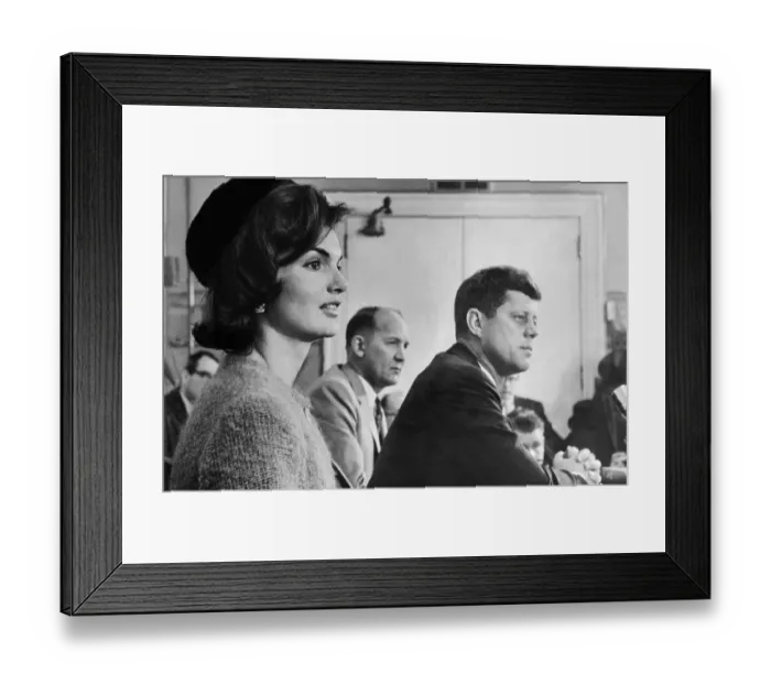 Framed Print : John and Jacqueline Kennedy Framed Print : John and Jacqueline Kennedy