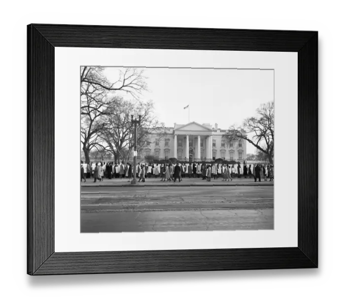Framed Print : Civil Rights Protest Framed Print : Civil Rights Protest