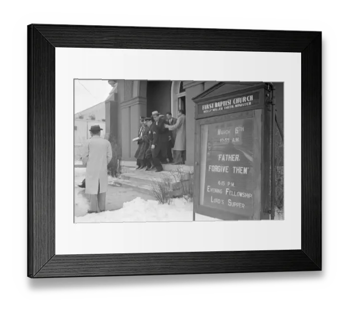 Framed Print : Reverend James Lawson arrested Framed Print : Reverend James Lawson arrested