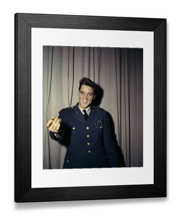 Framed Print : Elvis Presley