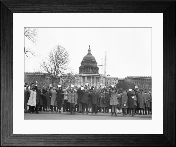Framed Print : Praying for Civil Rights Framed Print : Praying for Civil Rights
