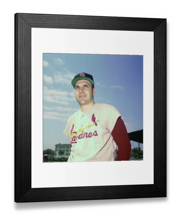 Framed Print : Portrait of Ken Boyer Framed Print : Portrait of Ken Boyer