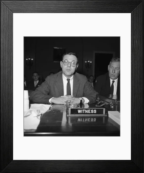 Framed Print : Joe Smith Testifying Framed Print : Joe Smith Testifying