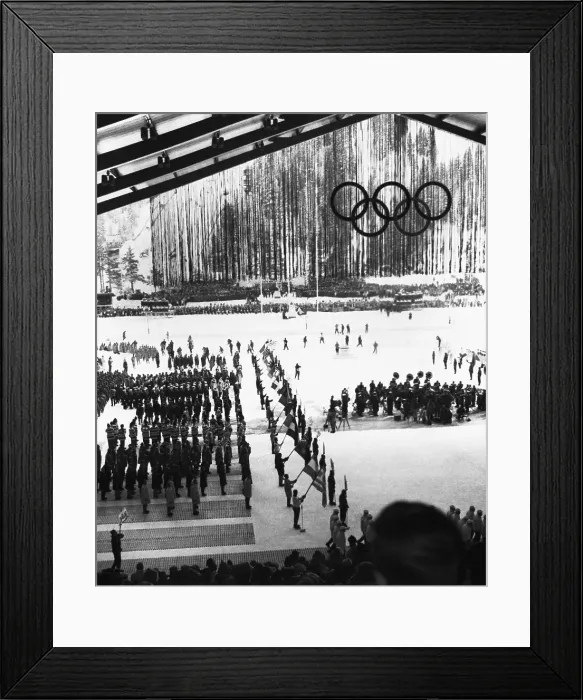 Framed Print : Winter Olympic Opening Ceremonies Framed Print : Winter Olympic Opening Ceremonies