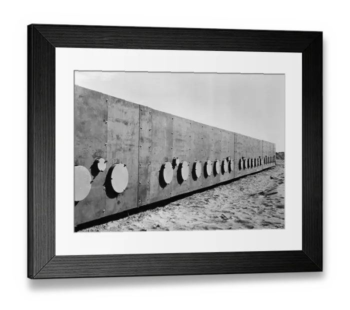 Framed Print : View of Blockhouse
