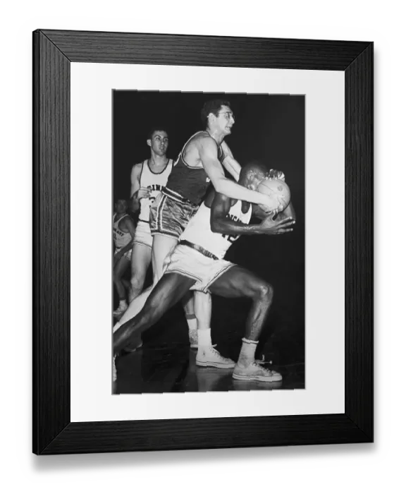 Framed Print : Basketball Player Oscar Robertson During College Game Framed Print : Basketball Player Oscar Robertson During College Game