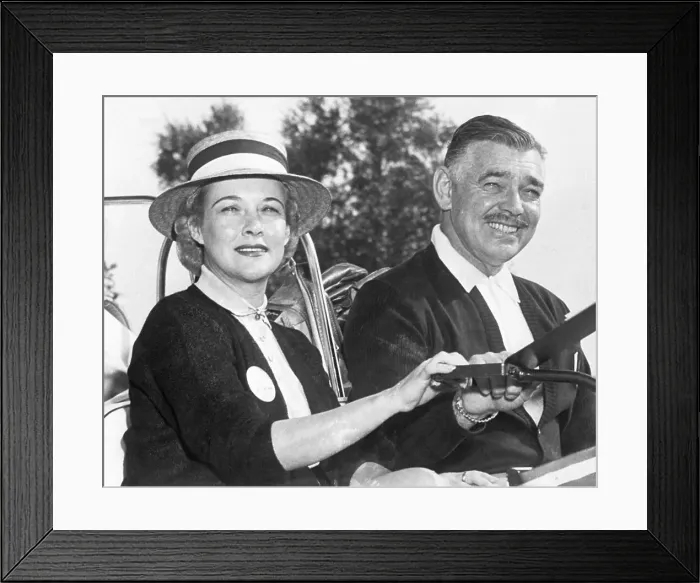 Framed Print : Clark Gable on His 59th Birthday Framed Print : Clark Gable on His 59th Birthday