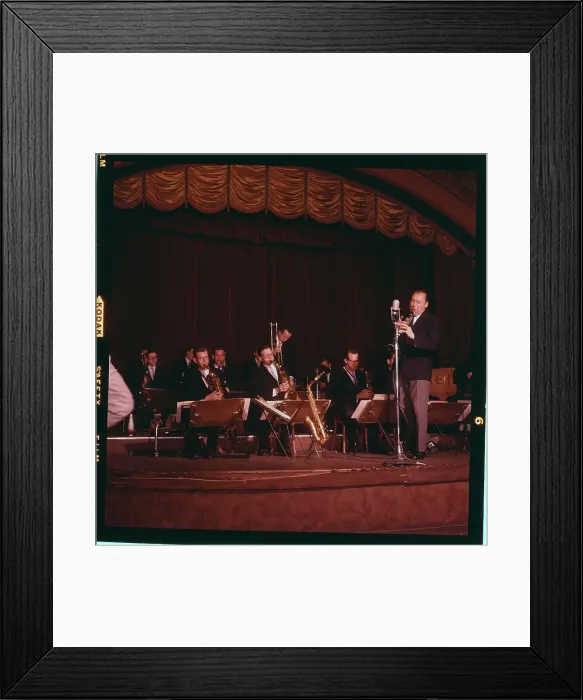 Framed Print : Woody Herman and Band