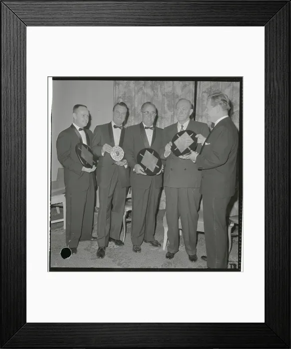Framed Print : Baseball Writer's Diner
