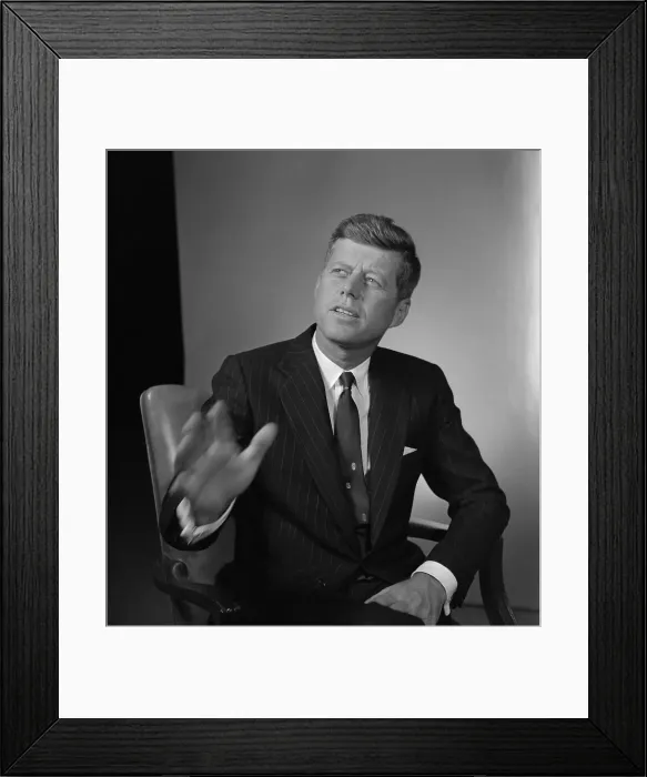 Framed Print : Senator John F. Kennedy Framed Print : Senator John F. Kennedy