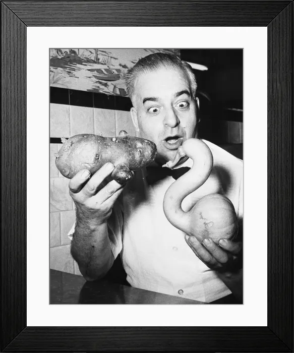 Framed Print : Restaurateur and Odd Animal Vegetables Framed Print : Restaurateur and Odd Animal Vegetables