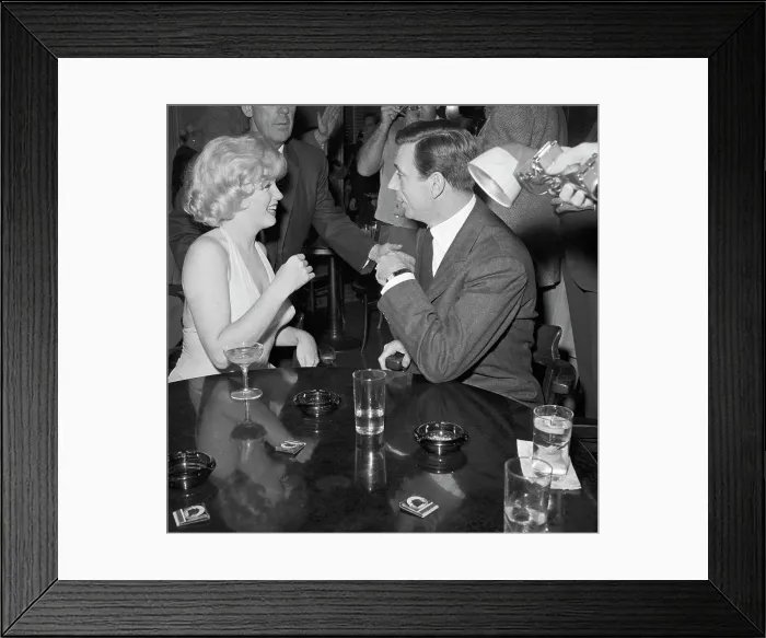 Framed Print : Marilyn at Cocktail Party Framed Print : Marilyn at Cocktail Party