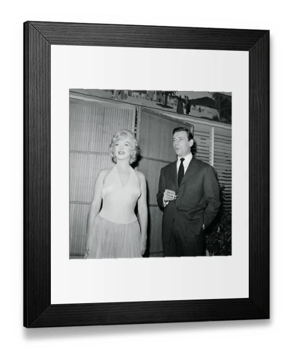 Framed Print : Marilyn at Cocktail Party Framed Print : Marilyn at Cocktail Party