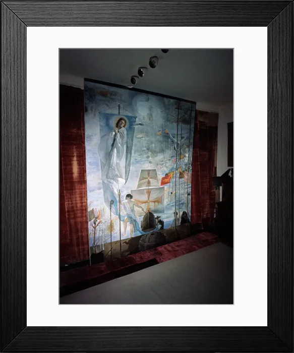 Framed Print : Salvador Dali by New Painting Framed Print : Salvador Dali by New Painting