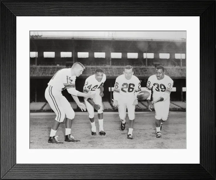 Framed Print : All-Star Football Players Framed Print : All-Star Football Players