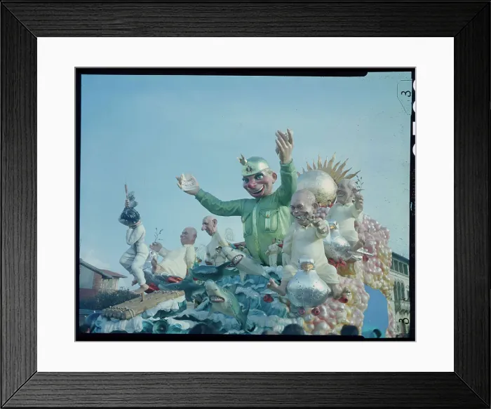 Framed Print : Caricatures of Big Four Figures Framed Print : Caricatures of Big Four Figures