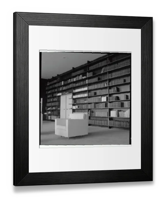 Framed Print : Library In Presidential Palace in Brazil
