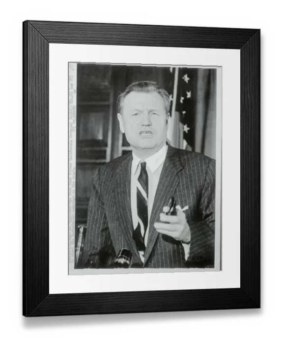 Framed Print : Portrait of Nelson A Rockefeller Framed Print : Portrait of Nelson A Rockefeller