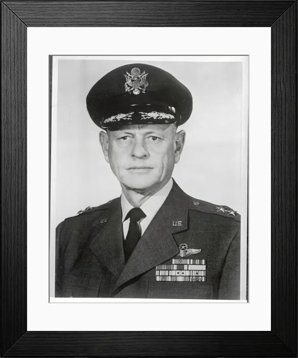 Framed Print : Major General Osmond J. Ritland
