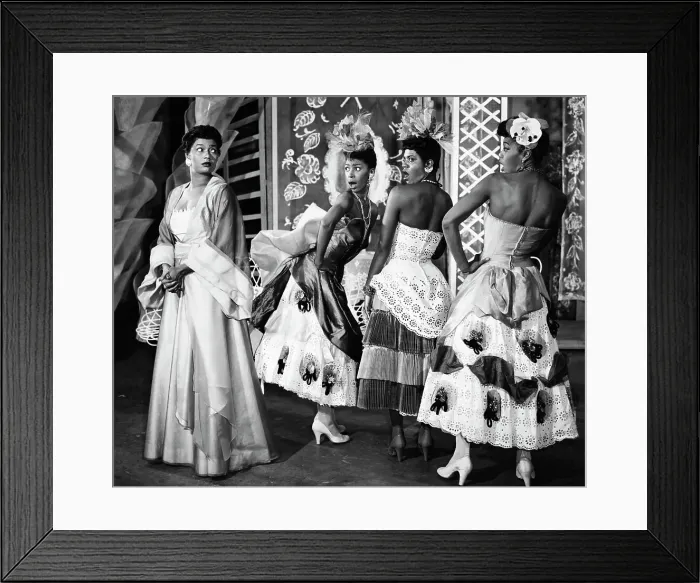 Framed Print : Pearl Bailey and Cast Framed Print : Pearl Bailey and Cast