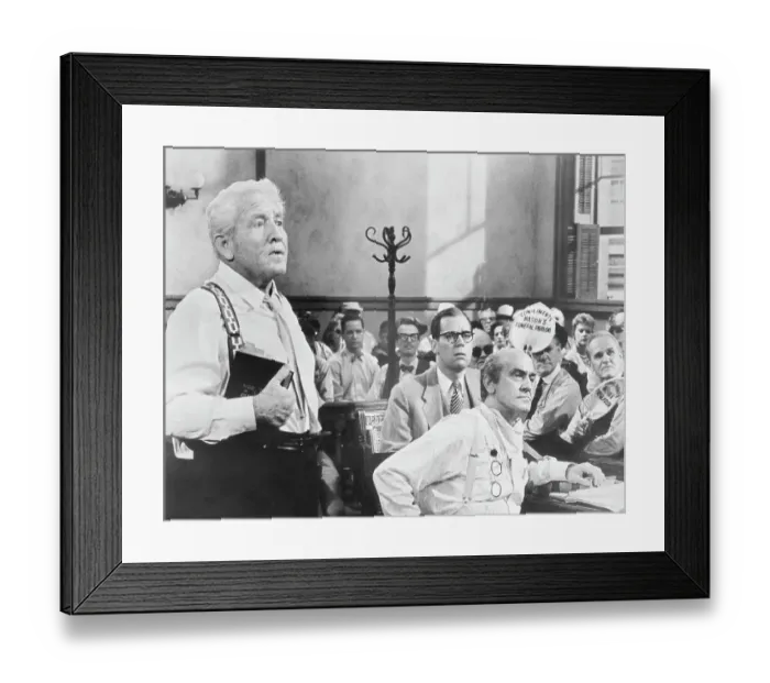 Framed Print : Spencer Tracy and Frederic March in Inherit The Wind Framed Print : Spencer Tracy and Frederic March in Inherit The Wind