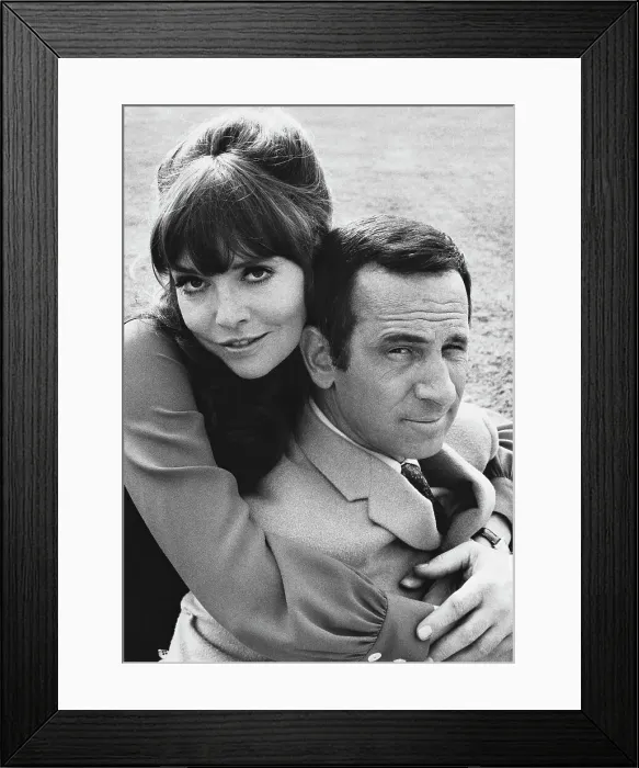 Framed Print : Don Adams and Barbara Feldon Framed Print : Don Adams and Barbara Feldon