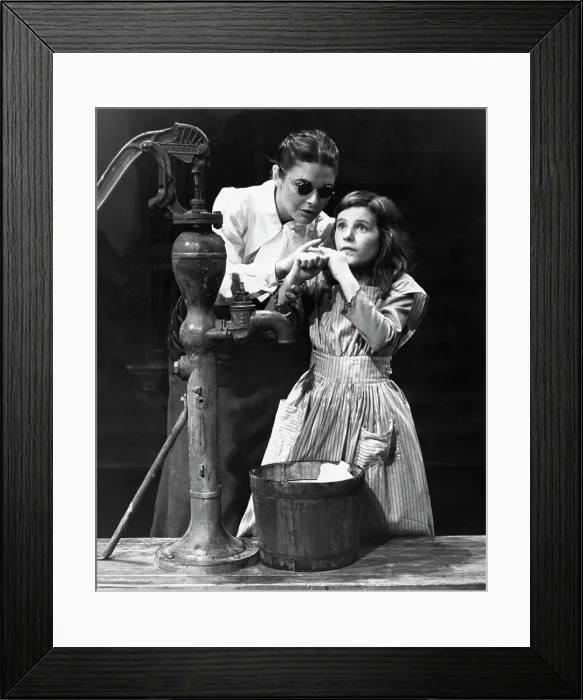 Framed Print : Anne Bancroft and Patty Duke in The Miracle Worker Framed Print : Anne Bancroft and Patty Duke in The Miracle Worker