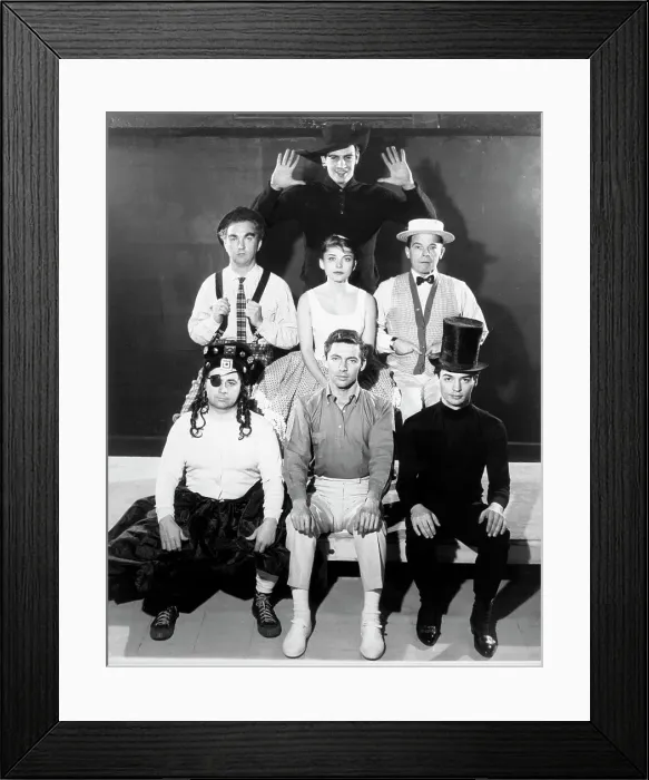 Framed Print : Original Cast of The Fantasticks