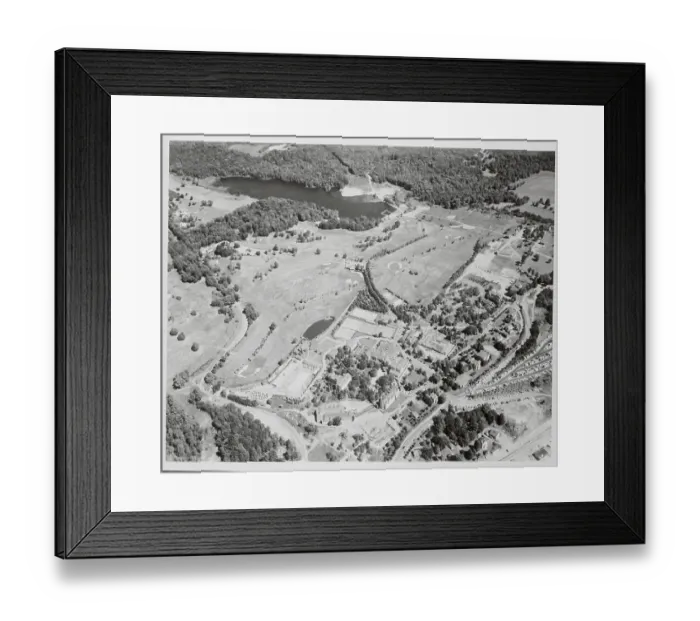 Framed Print : View of Grossinger's in 1960 Framed Print : View of Grossinger's in 1960