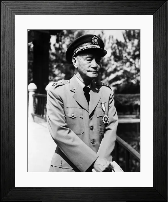 Framed Print : President of China Chiang Kai-shek Framed Print : President of China Chiang Kai-shek