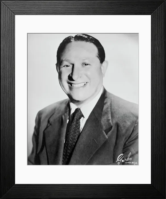 Framed Print : Portrait of Basketball Tycoon Abe Saperstein Framed Print : Portrait of Basketball Tycoon Abe Saperstein