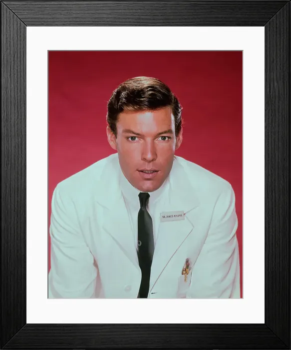 Framed Print : Portrait of Richard Chamberlain